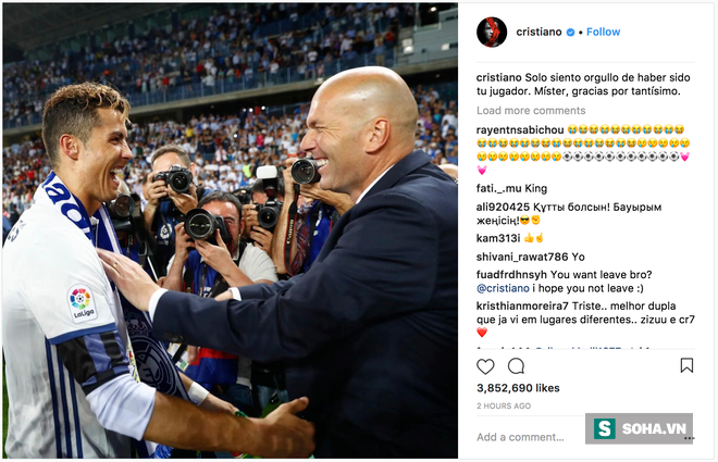 Ronaldo, Sergio Ramos và dàn sao Real Madrid tri ân Zidane đầy cảm động  - Ảnh 1.