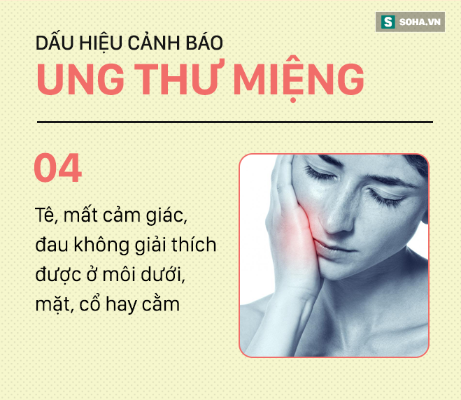 [PHOTO STORY] Đừng nhầm lẫn với bệnh ở miệng, đây là những dấu hiệu cảnh báo ung thư mà bạn nên nhớ - Ảnh 4.