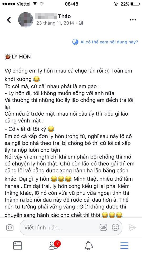 Truyện ly hôn truyền kì gây sốt trên MXH: Chồng theo gái thì lôi về hành hạ bằng cách khác! - Ảnh 1. Truyện ly hôn truyền kì gây sốt trên MXH: Chồng theo gái thì lôi về hành hạ bằng cách khác! - Ảnh 1.