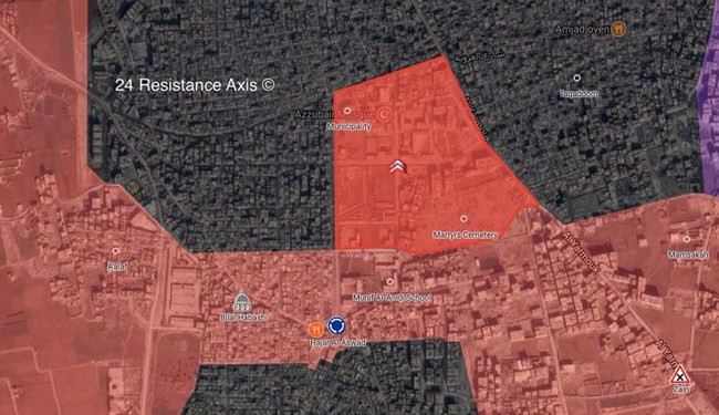 Quân đội tinh nhuệ Syria đánh tràn vào chảo lửa Yarmouk, chiếm nhiều cứ địa chiến lược từ IS - Ảnh 1.
