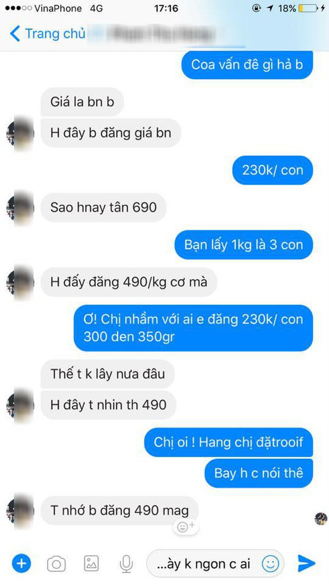 Đặt tôm hùm cho vui mồm rồi bùng không nhận, khách còn mắng ngược, chặn cả Facebook chủ shop - Ảnh 3.