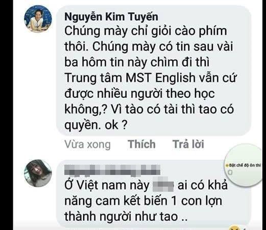 Giáo viên tiếng Anh chửi học viên: Mọi trang Fanpage và Facebook đăng ảnh tôi đều giả mạo - Ảnh 1.