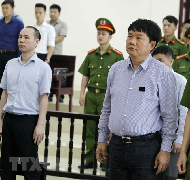 [Photo] Tòa án Hà Nội xét xử phúc thẩm bị cáo Đinh La Thăng - Ảnh 7.