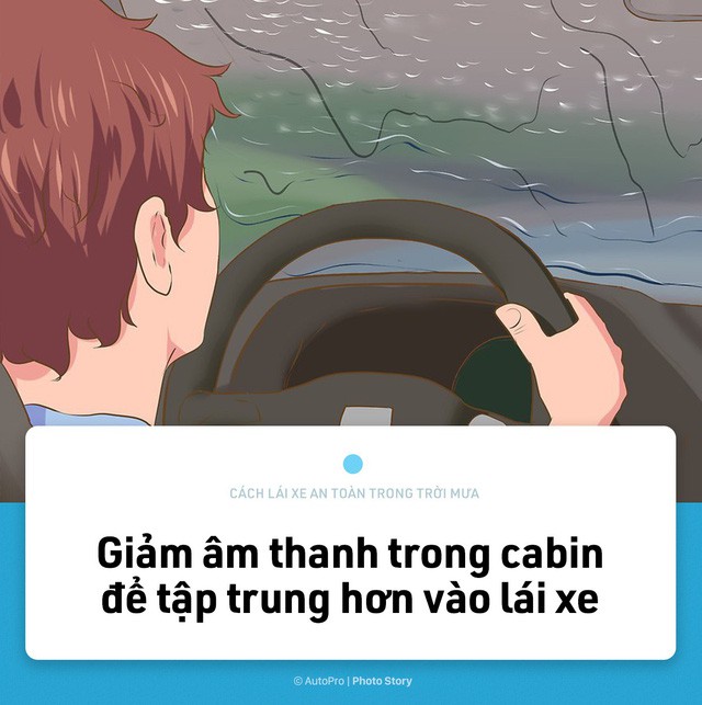 [Photo Story] Lái xe an toàn hơn trong mưa với 15 nguyên tắc sau đây - Ảnh 6.