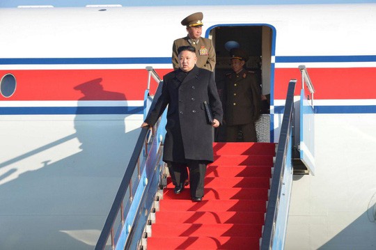 Chuyên cơ của ông Kim Jong-un biến mất khỏi radar khi vào Trung Quốc - Ảnh 1.
