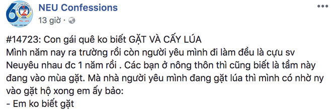 Chàng trai lên mạng chê người yêu không biết cấy lúa, ăn cỗ không chịu rửa bát, dân mạng liền xúi cô gái: Chia tay đi - Ảnh 1.