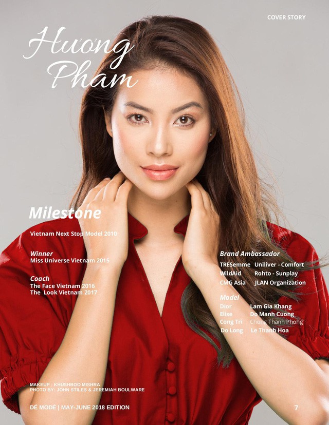 Sự thật về tạp chí danh giá Pháp mời Hoa hậu Phạm Hương làm mẫu trang bìa - Ảnh 1.