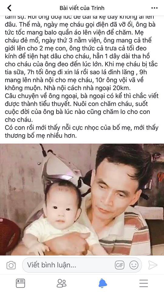 Nghe chuyện ông ngoại quý cháu hơn vàng mười, con gái về ở cữ không phải động tay việc gì, bạn sẽ thấy hạnh phúc khi mình còn bố - Ảnh 1.