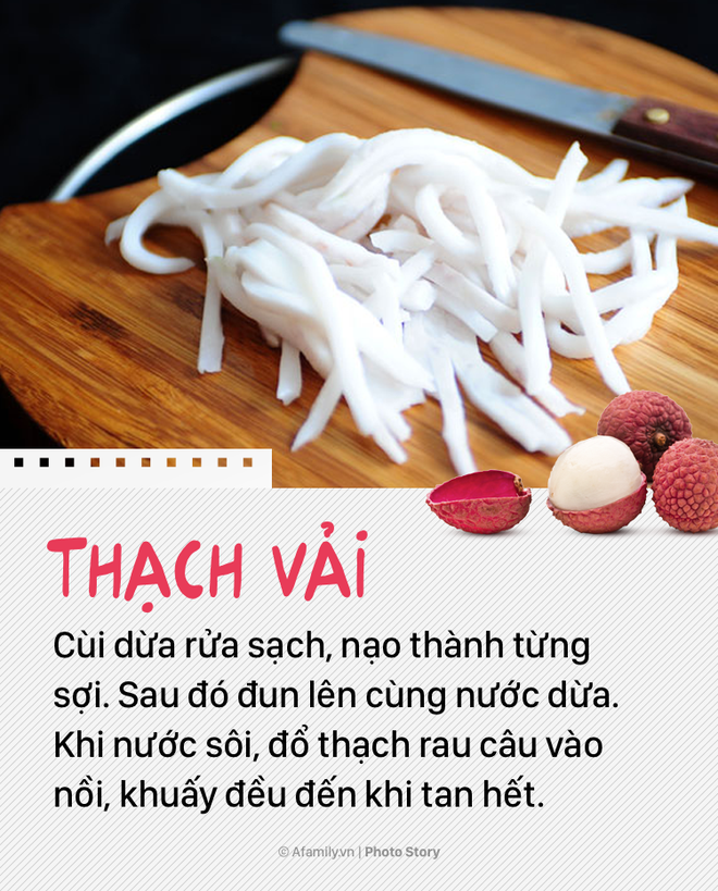 Biến tấu vải thiều nhàm chán thành món tráng miệng đặc sắc - Ảnh 8.