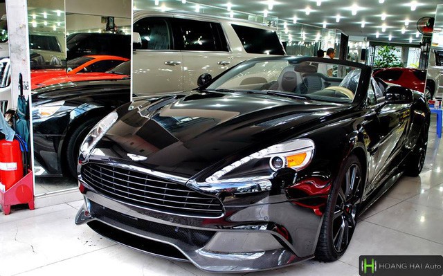  Trước hành trình siêu xe, ông chủ cafe Trung Nguyên tậu thêm Aston Martin Vanquish Volante duy nhất tại Việt Nam  - Ảnh 3.