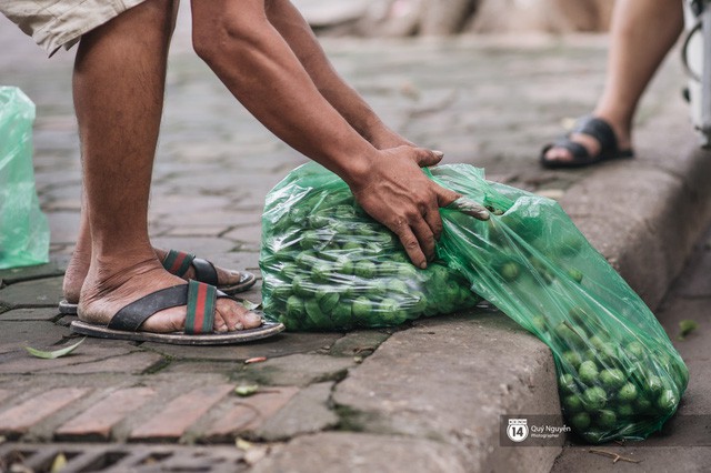Mùa sấu về trên phố phường Hà Nội: Nhóm thợ đánh giày tranh thủ đổi nghề, kiếm tiền triệu mỗi ngày - Ảnh 3.