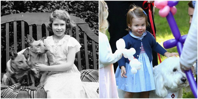 Chả trách Công chúa Charlotte lại có thần thái xuất chúng đến như vậy, hóa ra cô bé chính là bản sao hoàn hảo của Nữ hoàng - Ảnh 6.