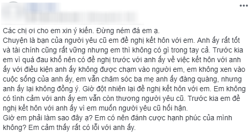  Chỉ để trả thù, cô nàng yêu cầu bạn của người yêu cũ lấy mình kèm điều kiện không được chạm vào em  - Ảnh 1.