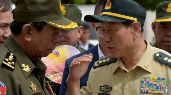 Trung Quốc cấp hơn 100 triệu USD viện trợ quân sự cho Campuchia - Ảnh 1.