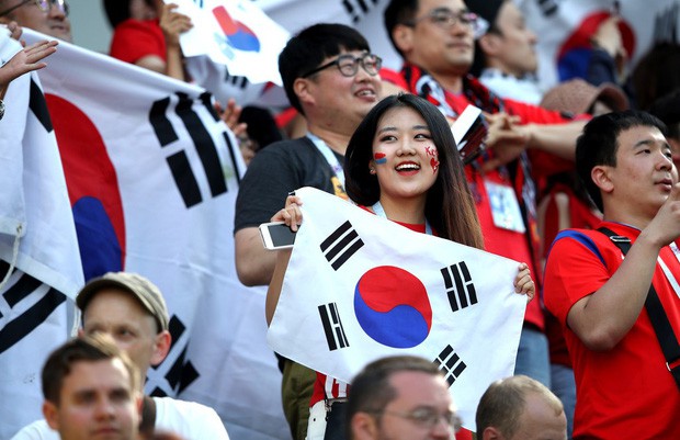 Bóng hồng Hàn Quốc khoe sắc trên khán đài World Cup 2018 - Ảnh 6.