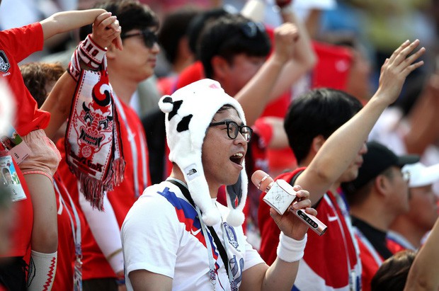 Bóng hồng Hàn Quốc khoe sắc trên khán đài World Cup 2018 - Ảnh 10.