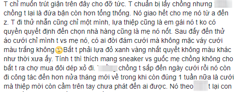  Cô nàng hủy hôn sát ngày cưới vì bạn trai bận đến nỗi giao cho mẹ đi thử váy cưới, chọn nhẫn cùng vợ, dân mạng vỗ tay rào rào  - Ảnh 1.