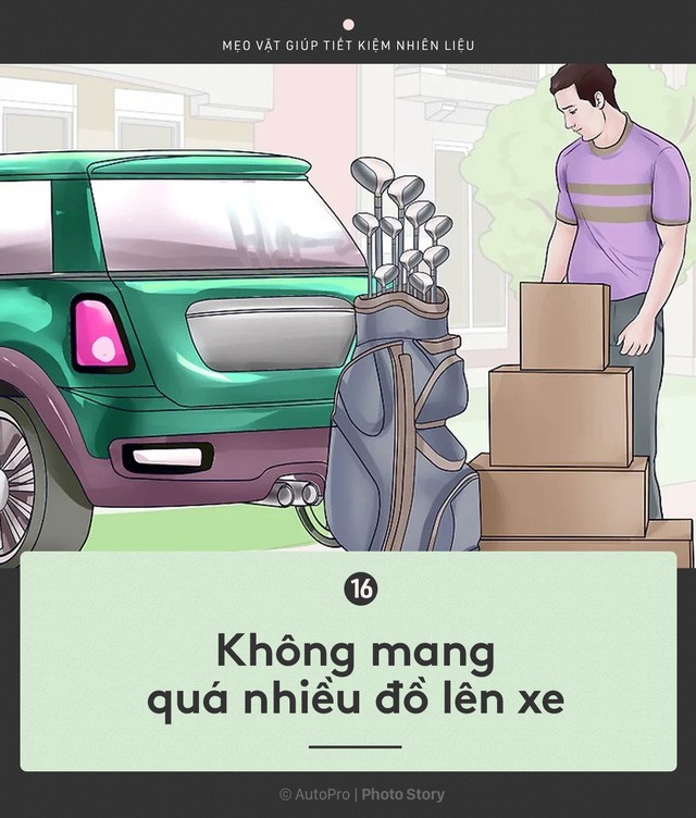 [Photo Story] Nắm được những nguyên tắc sau để lái xe ít hao xăng nhất - Ảnh 16.