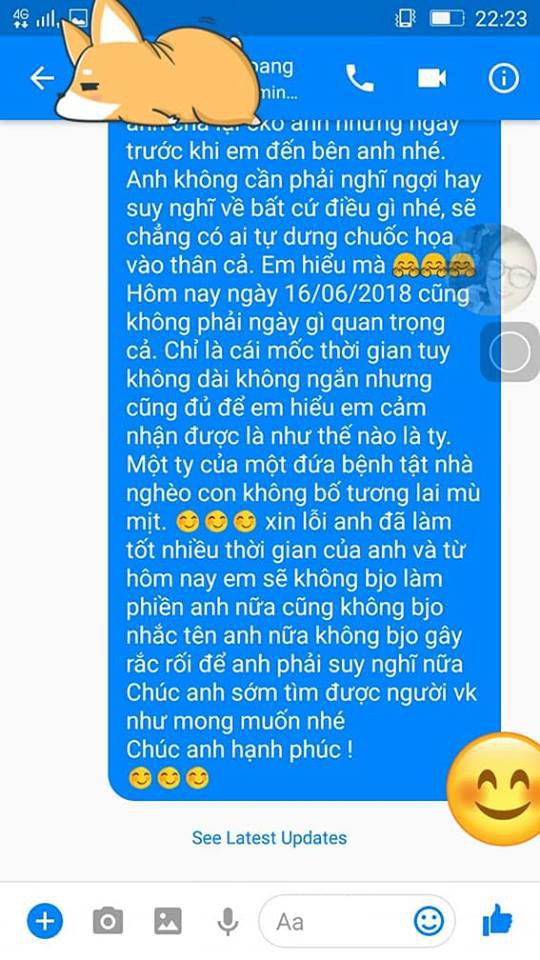 Chuyện của Loan - cô gái xinh đẹp mắc ung thư giai đoạn cuối: Khi yêu dốc túi cho vay, ngày nhập viện, người yêu chỉ nói 1 câu rồi mất hút - Ảnh 4.