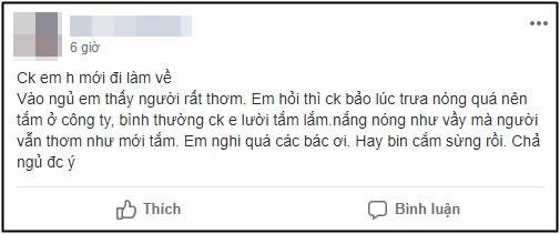 Vợ hoang mang tột độ khi chồng đi làm từ sớm tới khuya, không tắm mà người vẫn thơm tho - Ảnh 1.