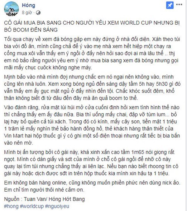 Vụ cô gái chờ bạn trai suốt đêm ngoài đường rồi bất ngờ bỏ lại đồ đạc đi mất: Nhân vật chính đã lên tiếng - Ảnh 1.