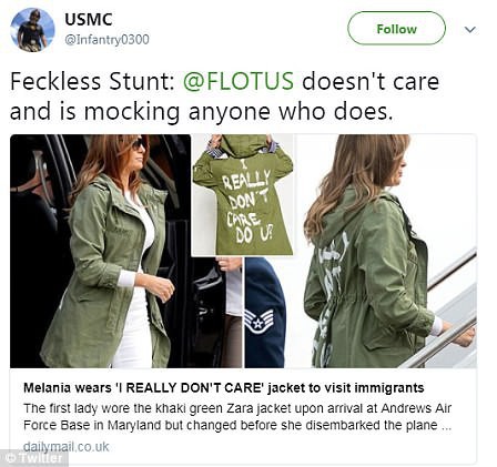 Diện áo khoác Zara, nhưng bà Melania Trump lại bị chỉ trích vì câu slogan đằng sau lưng áo - Ảnh 6.