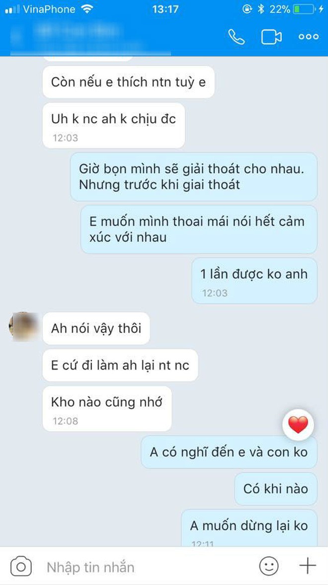 Tâm sự chát đắng của người vợ có chồng ngoại tình, còn khẳng định anh yêu cô ấy, đợi con cứng cáp anh sẽ giải thoát cho em - Ảnh 3.