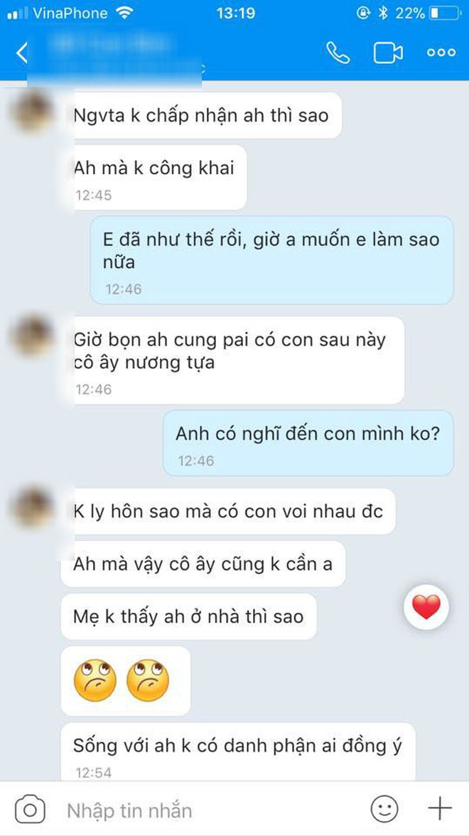 Tâm sự chát đắng của người vợ có chồng ngoại tình, còn khẳng định anh yêu cô ấy, đợi con cứng cáp anh sẽ giải thoát cho em - Ảnh 4.