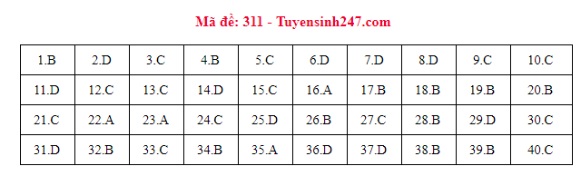 Gợi ý đáp án các mã đề thi môn Lịch sử trong kỳ thi THPT Quốc gia 2018 - Ảnh 10.