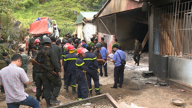 Thu lượng lớn vũ khí tại “sào huyệt” ông trùm Nguyễn Thanh Tuân - Ảnh 2.