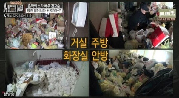 Sao nữ nổi tiếng Hàn ở trong căn nhà chứa 4 tấn rác, đầy thức ăn thối rữa, lúc nhúc giòi bọ - Ảnh 3.