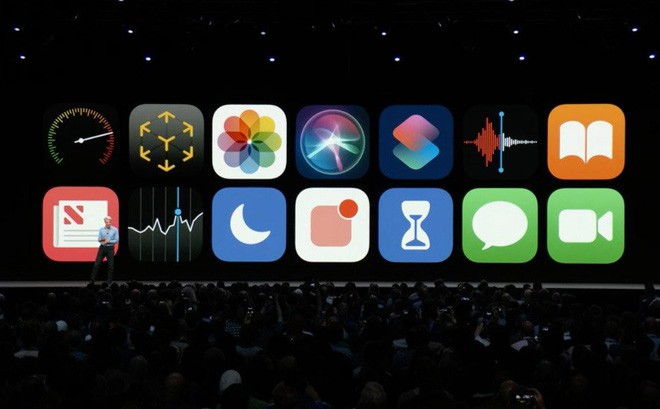 [WWDC 2018] Chính thức ra mắt iOS 12: Mở ứng dụng nhanh hơn 40%, camera nhanh hơn 70%, gọi Facetime nhóm, hỗ trợ cả iPhone 5s - Ảnh 1.