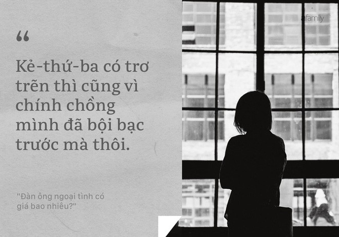 Người đàn ông đem lòng ngoại tình gái lạ, rồi bỏ chạy trong lúc vợ và bồ nhí đánh ghen nhau có giá bao nhiêu?  - Ảnh 2.