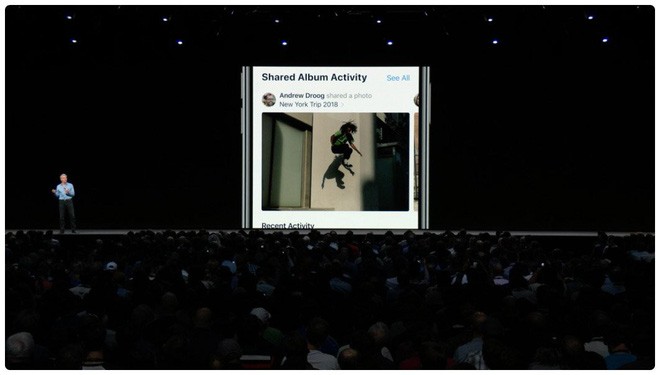 [WWDC 2018] Chính thức ra mắt iOS 12: Mở ứng dụng nhanh hơn 40%, camera nhanh hơn 70%, gọi Facetime nhóm, hỗ trợ cả iPhone 5s - Ảnh 4.