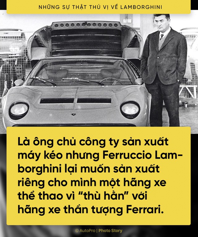 [Photo Story] 10 điểm thú vị ai cũng cần biết về Lamborghini - Ảnh 3.