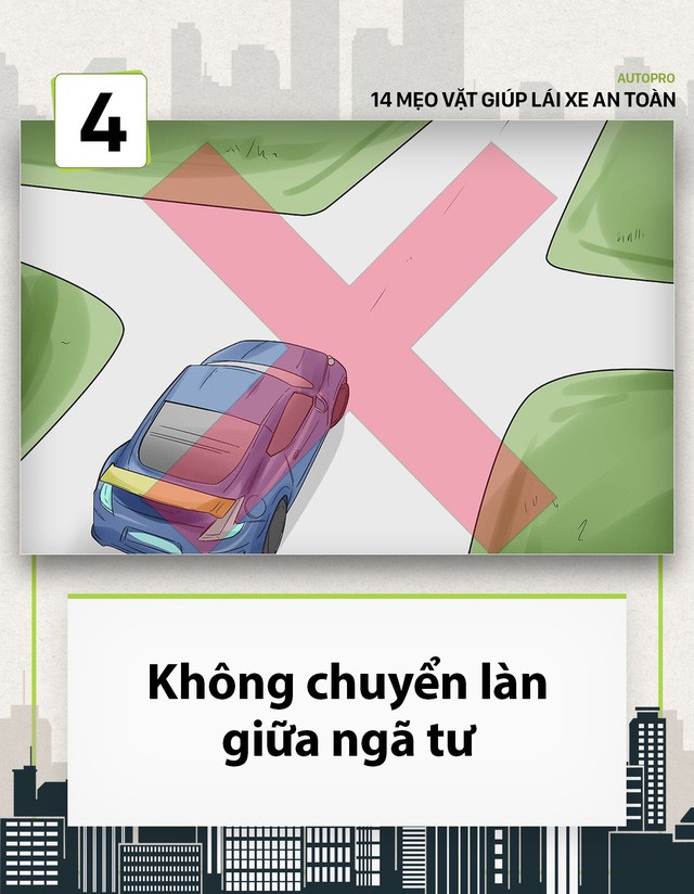 [Photo Story] 14 mẹo vặt giúp các tài non lái xe an toàn - Ảnh 4.