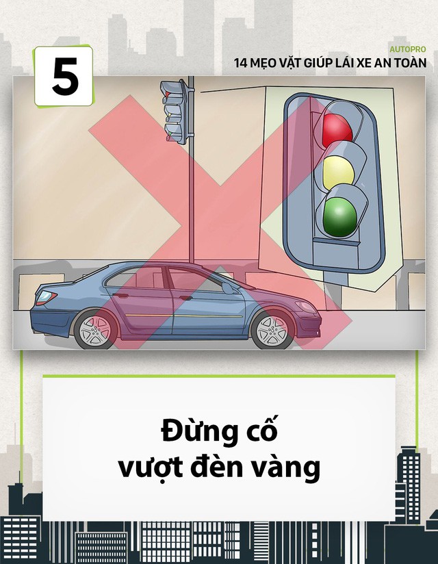 [Photo Story] 14 mẹo vặt giúp các tài non lái xe an toàn - Ảnh 5.