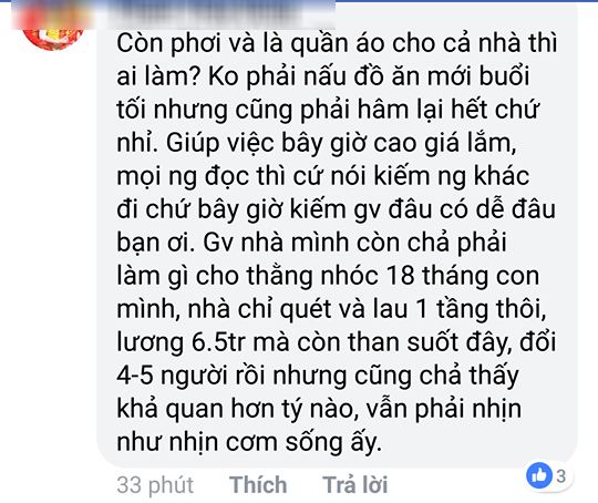 Mẹ bầu đau đầu vì ôsin ngày ngủ trưa 4 tiếng, chỉ nấu 1 bữa cơm, tháng nhận lương 7 triệu mà còn than mệt - Ảnh 4.