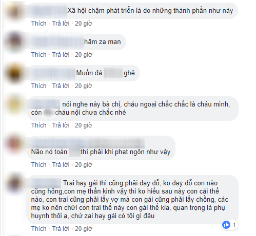 Mẹ trẻ tuyên bố tự hào vì có 2 con trai, khinh thường các nhà toàn con gái phải ngồi mâm dưới gây bão MXH - Ảnh 3.