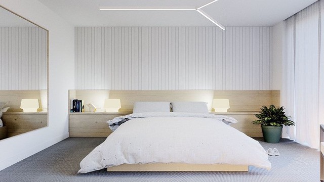  Phòng ngủ trang trí tối giản mà vẫn đẹp hiện đại  - Ảnh 1.