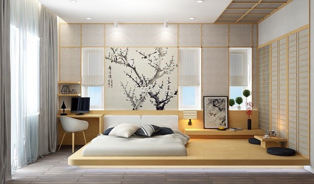  Phòng ngủ trang trí tối giản mà vẫn đẹp hiện đại  - Ảnh 11.