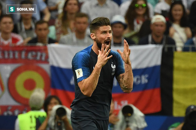 Pháp vô địch World Cup 2018 với tiền đạo 7 trận không một lần sút trúng đích - Ảnh 1.