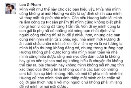 Chồng chưa cưới của Á hậu Tú Anh lên tiếng vụ mời Văn Mai Hương tới dự đám cưới  - Ảnh 1.