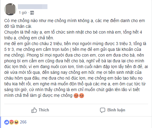 Cháu tổ chức sinh nhật, bà nội chẳng cho đồng nào còn cầm hộ, tiêu hết veo 5 triệu tiền mừng trong 1 đêm - Ảnh 1.