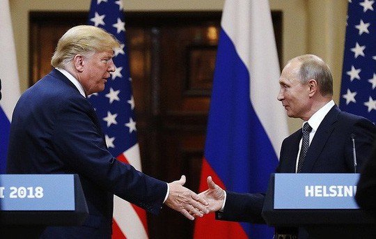 ông trump gặp tổng thống Putin