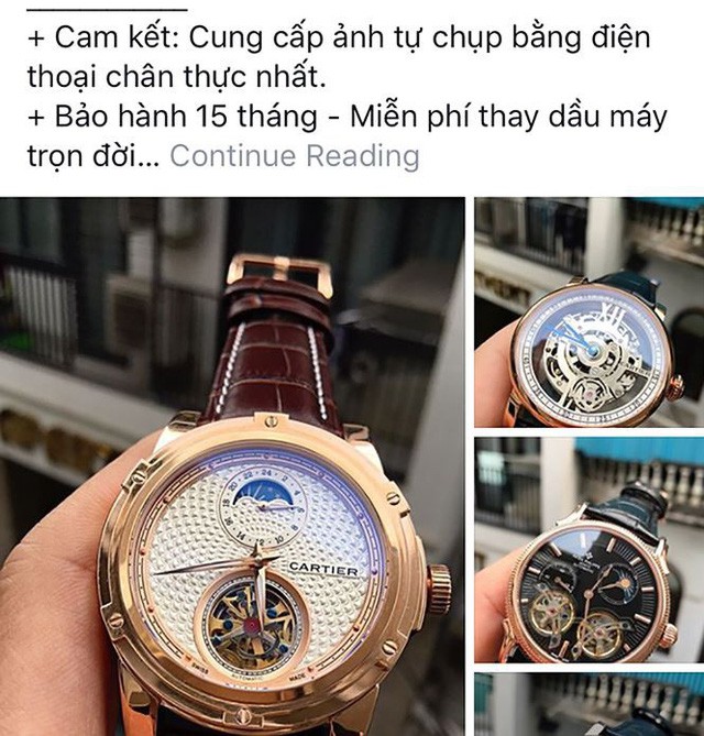  Đồng hồ hàng hiệu Omega, Rolex bán như… bán rau  - Ảnh 1.