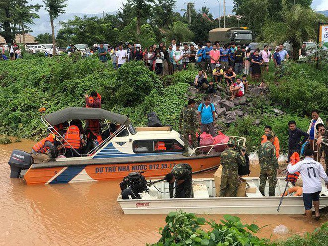 Những hình ảnh tang thương từ hiện trường vụ vỡ đập thủy điện ở Lào - Ảnh 4.