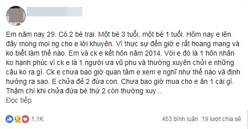 Cưới 4 năm 2 lần chửa, mẹ trẻ xé lòng kể chuyện xin chồng ăn mấy quả trứng vữa, chồng nói cho lợn ăn còn đáng hơn - Ảnh 1.