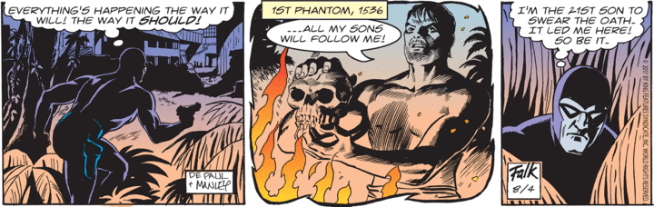 Tại sao người Wahgi lại vẽ lên khiên chiến đấu hình ảnh vị siêu anh hùng The Phantom trong truyện tranh? - Ảnh 8.