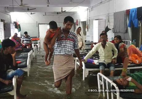 Ấn Độ: Mưa lớn gây ngập nặng, cá bơi vào bệnh viện - Ảnh 5.